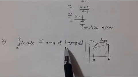 Numerical Techniques : Truncation Errors & Taylor series