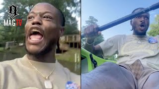 DC Youngfly Is Funny &amp; Scared At The Same Time While Kayaking During His Family Reunion! 😂