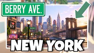 When will the NEW YORK update be RELEASED in Berry Avenue