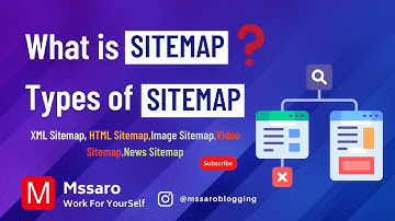 What is Sitemap?Types of Sitemaps XML Sitemap, HTML Sitemap,Image Sitemap,Video Sitemap,News Sitemap