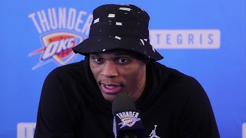 Russell Westbrook Exit Interview | April 26, 2017 | 2017 NBA Playoffs