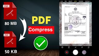 PDF File Ka Size Kaise Kam Kare Mobile/Phone se | Compress PDF File size in Mobile screenshot 4