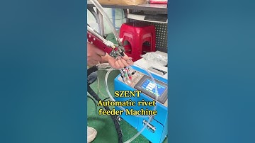 SZENT-AU Automatic Feeding Rivet Machine for blind rivet #AutomaticRivetFeeder #RivetingMachine
