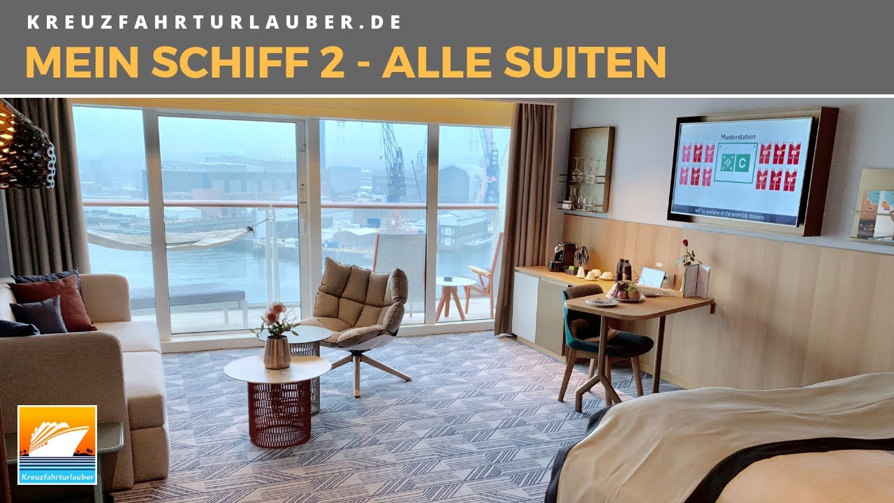 Neue Mein Schiff 2 Alle Suiten Im überblick