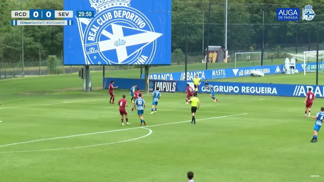Pablo García (RC Deportivo | 2008) vs Sevilla | 12.05.2024