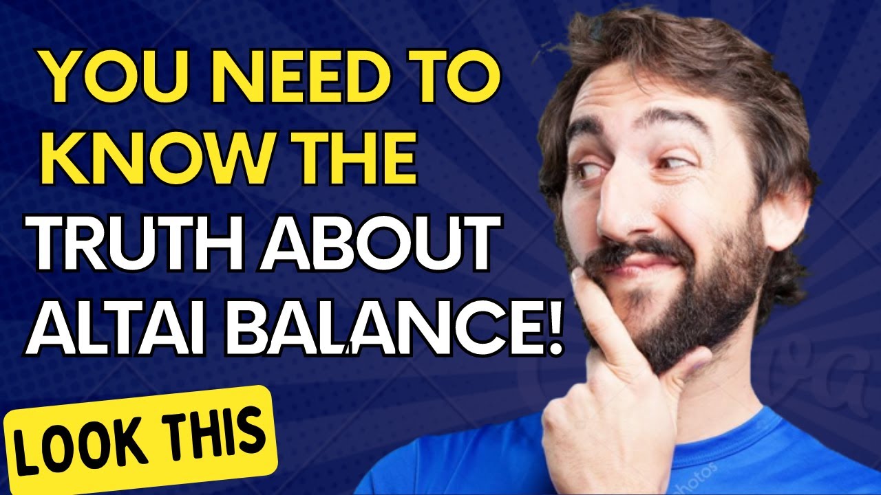 ALTAI BALANCE SUPPLEMENT ORIGIAL -ALTAI BALANCE REVIEW | ALTAI BALANCE REVIEWS