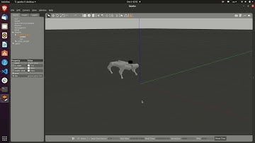 Quadruped robot modeling