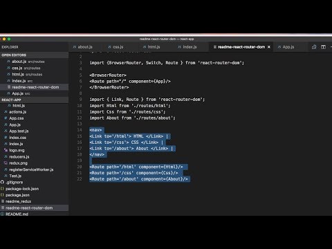 react router in 5 min