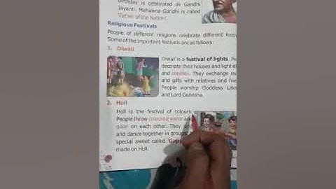 our festivals class 2 evs | class 2 evs chapter 10 our festivels | Class-2 EVS Lesson-10 explanation