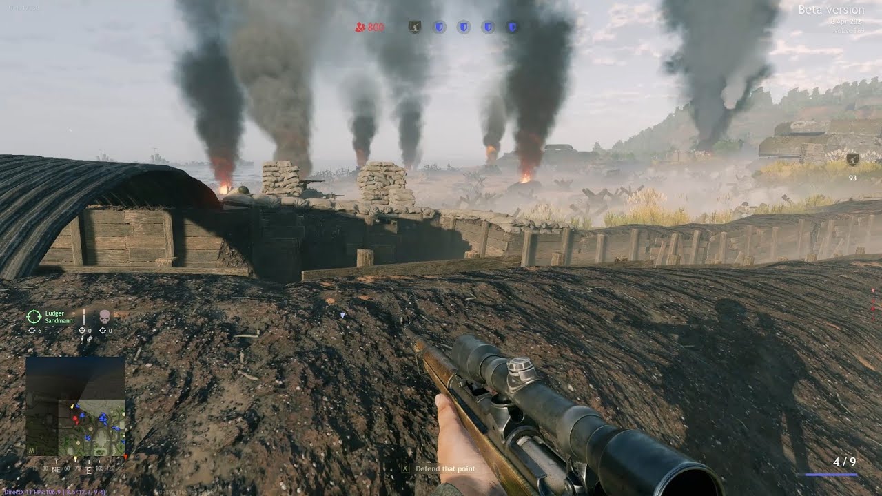 [Enlisted] D-Day Normandy Campaign | Open Beta Gameplay | Max Settings