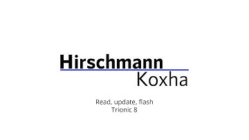 Read, update, flash - Trionic 8