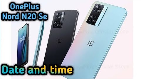 Auto Set Date And Time In Oneplus Nord N20 Se,Oneplus Nord N20 Se Mein Date And Time