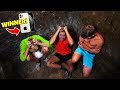 LAST TO LEAVE GIANT HOLE WINS IPHONE 11 PRO!