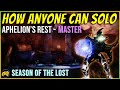 Aphelion&#39;s Rest - Master Lost Sector Guide - Season of the Lost - Exotic - Dec 26th - Destiny 2
