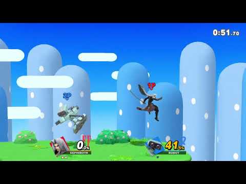 スマブラSP セフィロス珍プレー好プレー詰め合わせ４