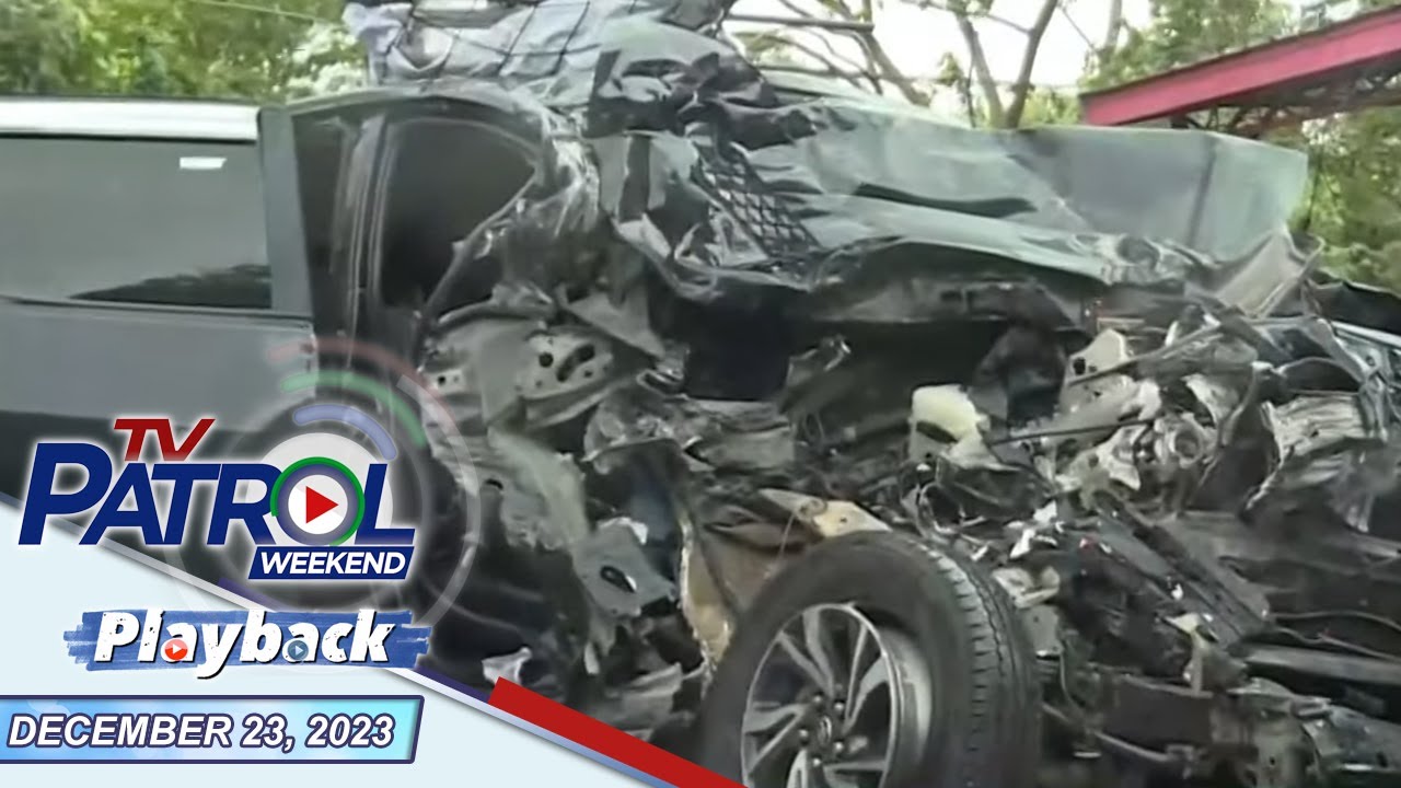 Tv patrol weekend playback december 23 2023 youtube