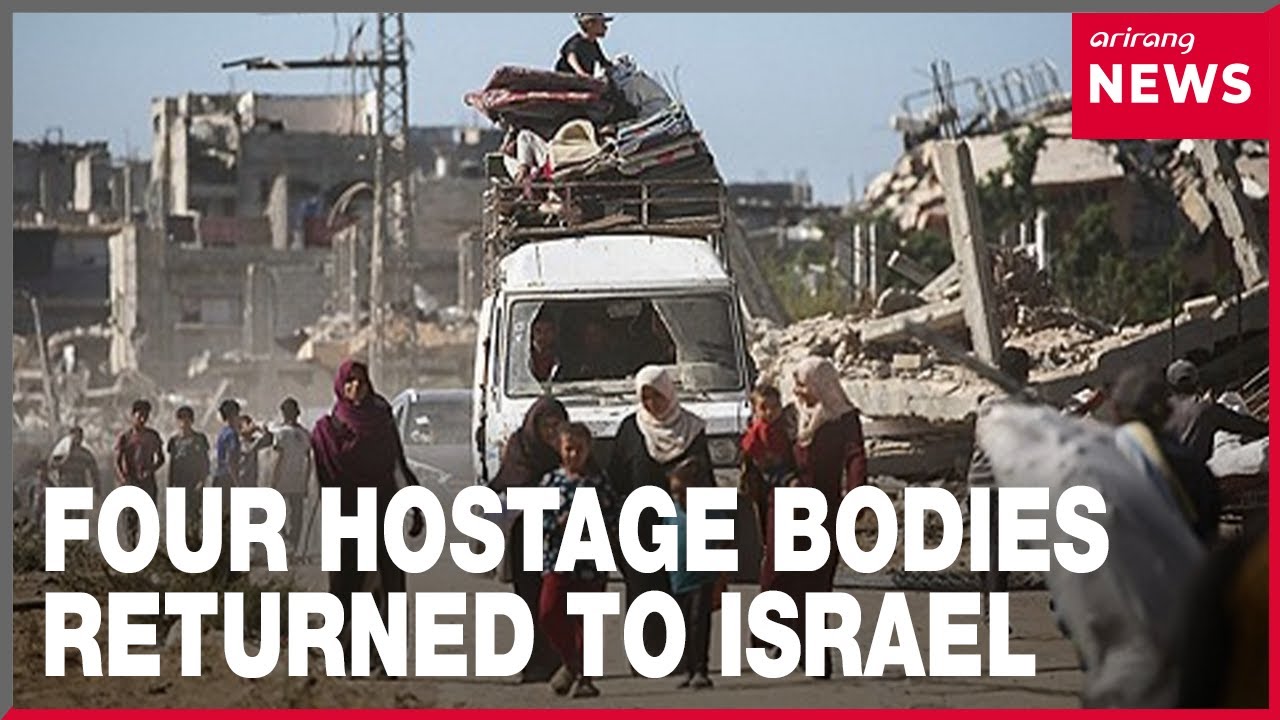 Bodies of more Israeli hostages released as Trump issues new warning to Hamas