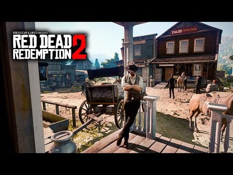 Red Dead Redemption 2 - NEW GAMEPLAY IMAGE LEAKED! Open World, Protagonist and More!