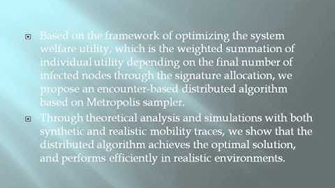 Optimal Distributed Malware Defense in Mobile Networks  Heterogeneous Devices