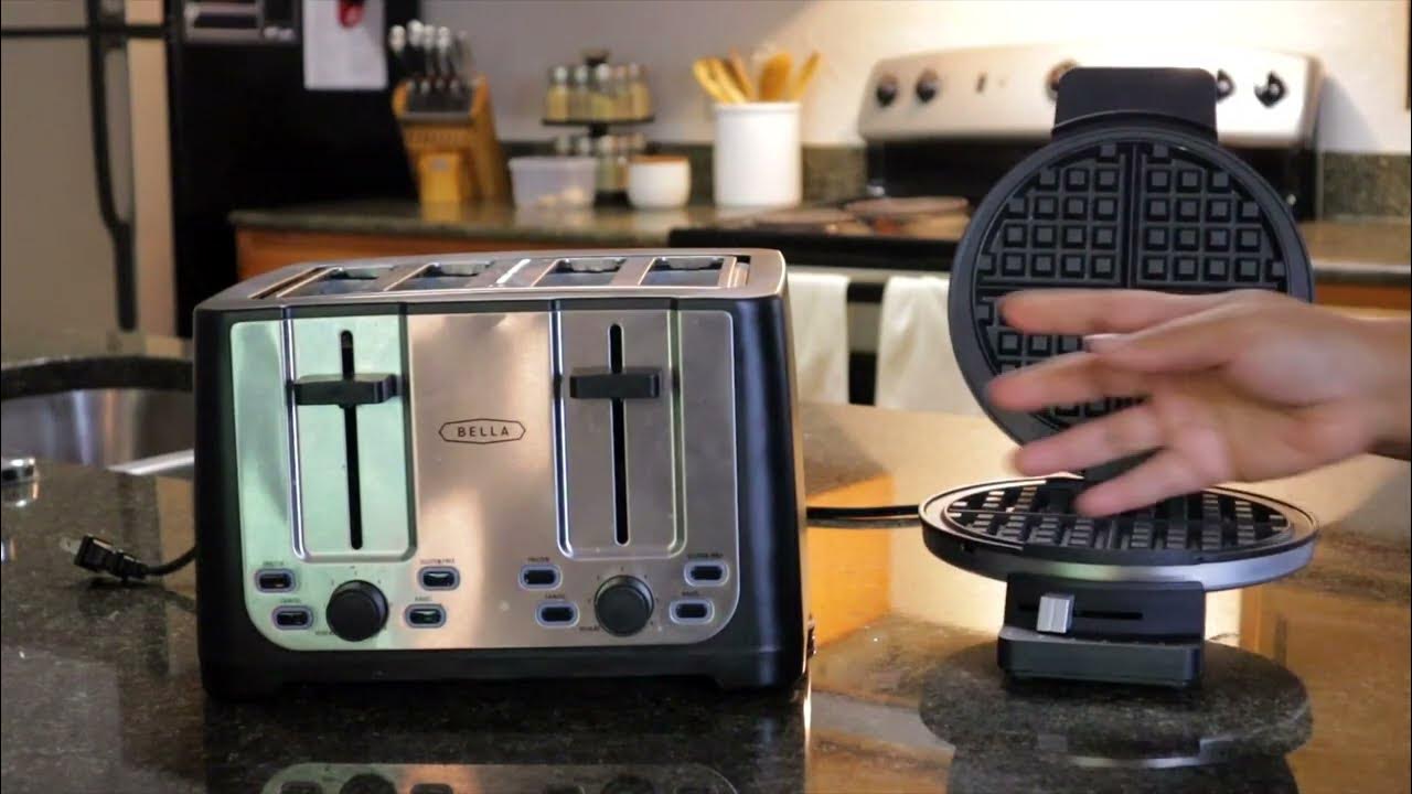 Best Breakfast Appliances! BELLA 4 Slice Toaster Vs Cuisinart WMR CAP2