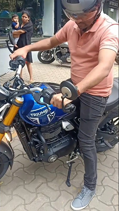 Triumph Speed 400 Test Ride #shorts #shortsfeed