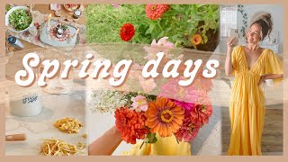 SPRING DAYS | tidying up, weekday adventures, & homemade sourdough pasta!