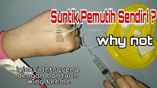 self-injection of whitening vitamin C || intravenous injection || self-injection of whitening
