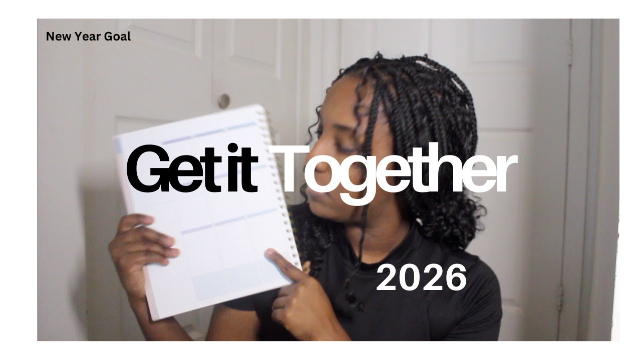 2026 New year goal |  Fitness, health, declutter + other