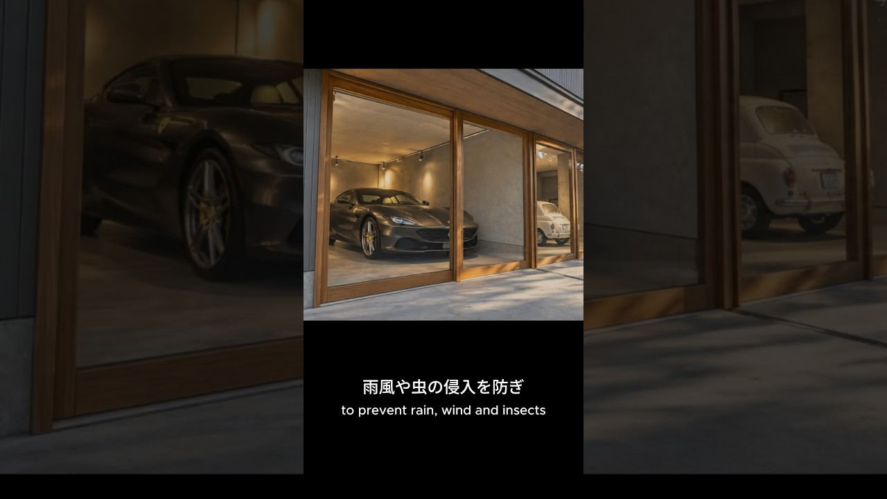 シャッターのない賃貸ガレージハウス｜一般募集開始 カーサ・ガラージュ・ギフト