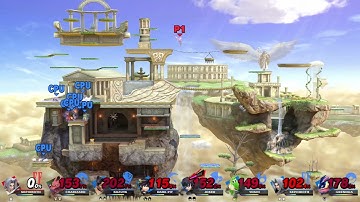 Almost Impossible Challenge!! Team Battle (1v7 Lvl 9 CPUs) - Super Smash Bros Ultimate