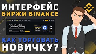 Биржа Binance. Как торговать новичку. Как создавать ордера. Типы ордеров: Лимит, Маркет, Стоп-лимит.