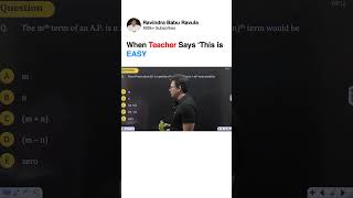 When Teacher Says This is EASY | GATECS | GATEDA | Prof. Ravindrababu Ravula