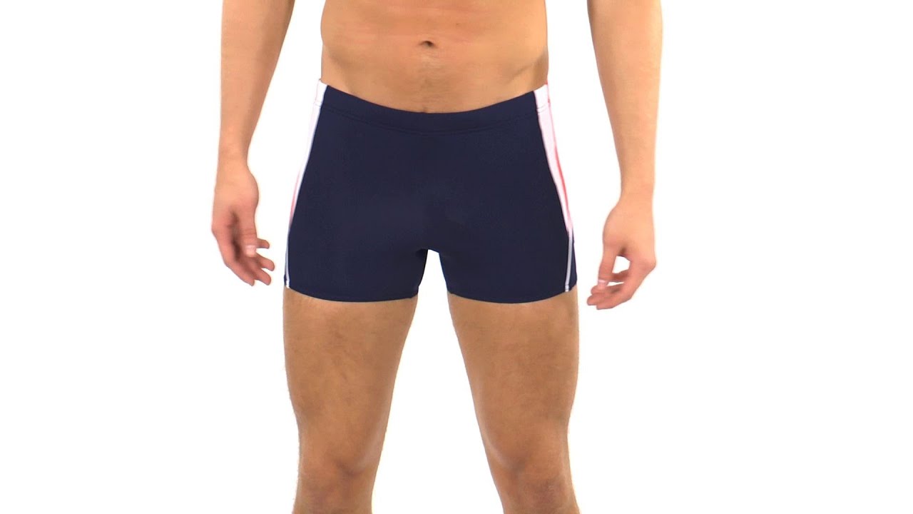 Speedo Fitness Splice Square Leg | SwimOutlet.com - YouTube