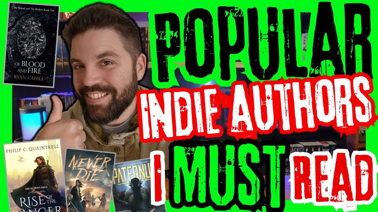 Popular Indie Authors I MUST Read! - YouTube