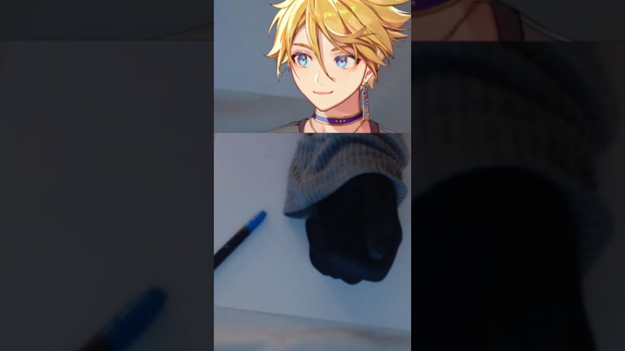 Vtuber has really nice hands