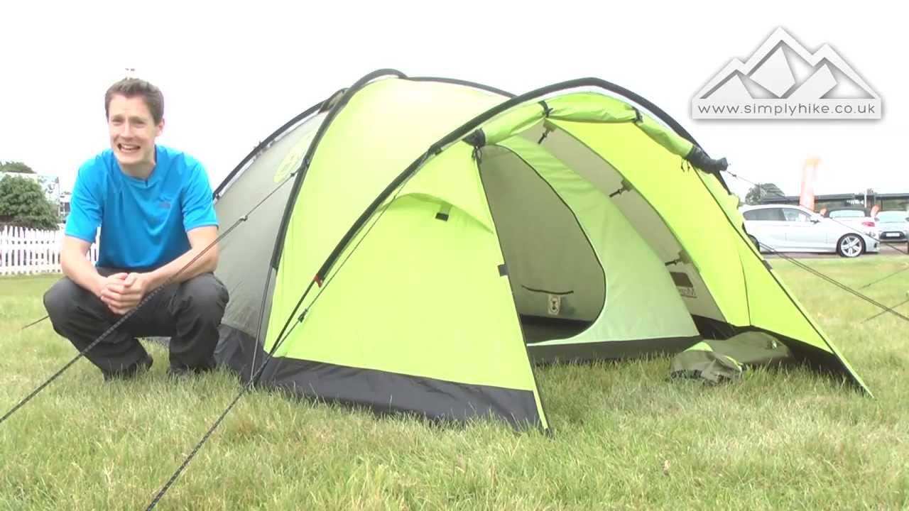 コールマン テント Monviso 3 Coleman Monviso 3 Tent - www.simplyhike.co.uk - YouTube