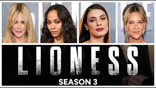 Lioness Season 3 cast interviews - Nicole Kidman, Zoe Saldaña, Laysla De Oliveira, and Jill Wagner