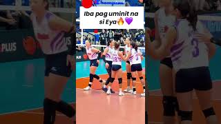 Si Eya Laure kung umiinit haha #pvl #eyalaure