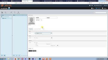 How to create webmail group & send email