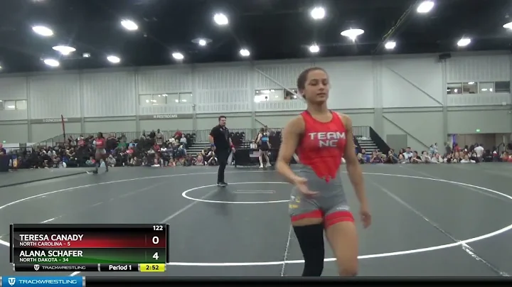 122 Lbs Placement Matches (8 Team) - Teresa Canady...