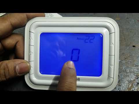 Honeywell Thermostat ..How to operate ( lock-unlock)