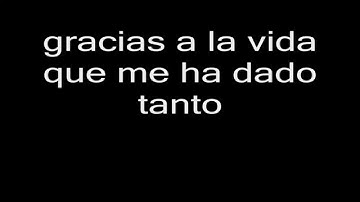 Thumbnail of Violeta Parra - Gracias a la vida Letra HD