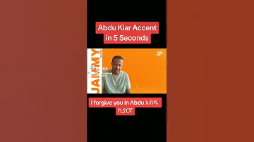 The Jammy Show Abdu Kiar Accent In 5 Seconds 