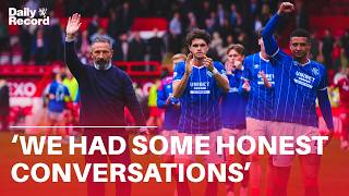 Derek McInnes reveals 'HONEST CONVERSATIONS' after Rangers Euro disaster
