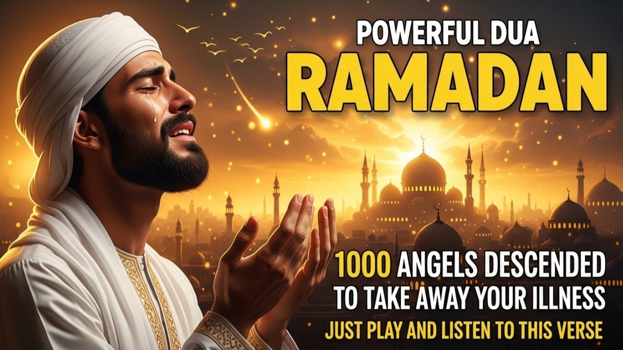 POWERFUL DUA IN RAMADAN 🌙 1000 Angels Descend for Your Healing
