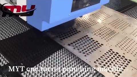 1250X3000 CNC turret punching machine from MYT company
