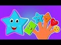 формы пальцев семьи | образовательных видео | популярна детский стишок | Shapes Finger Family