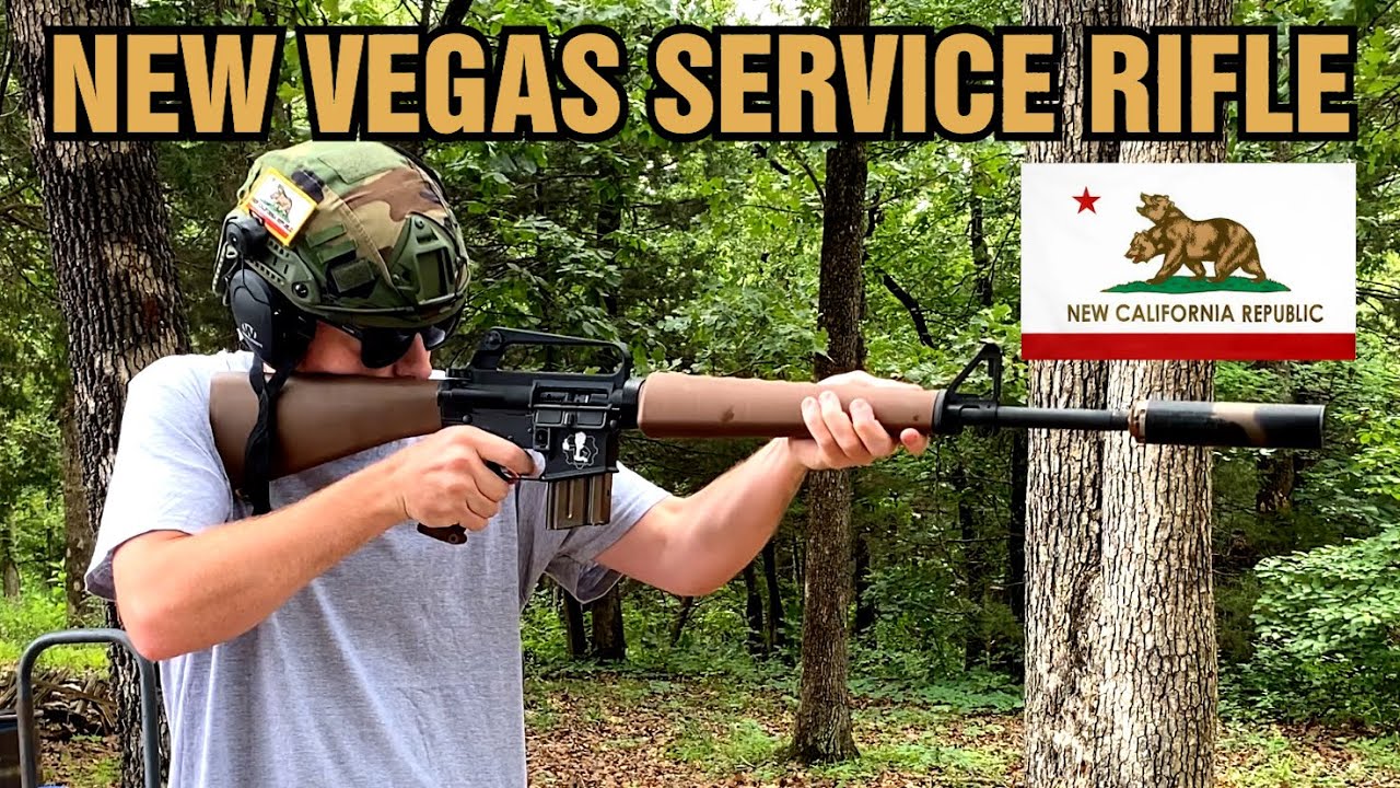 NCR Service Rifle Clone | Build Breakdown and Range Test - YouTube