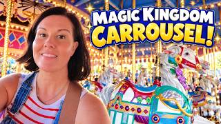👑 A Royal Spin on Prince Charming Regal Carrousel | Magic Kingdom Quick Ride 🎠