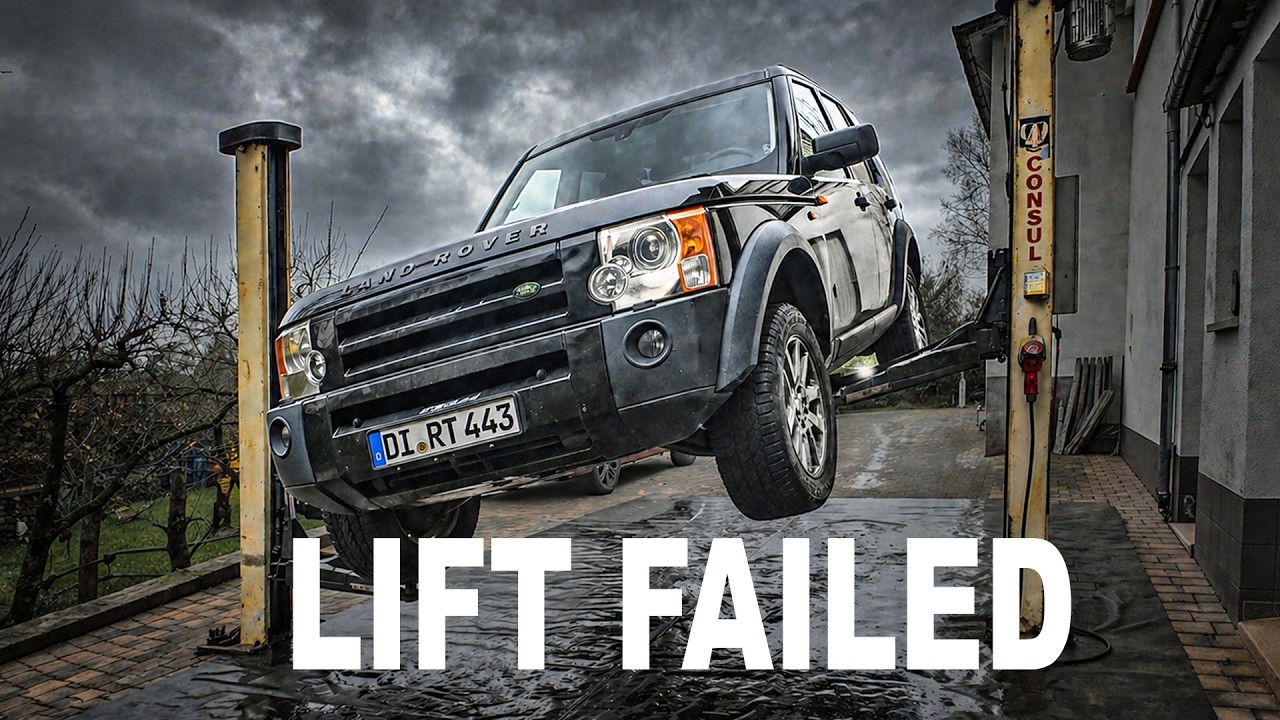 Land Rover Suspension Repair Gone Wrong… The Lift Failed - C1A07